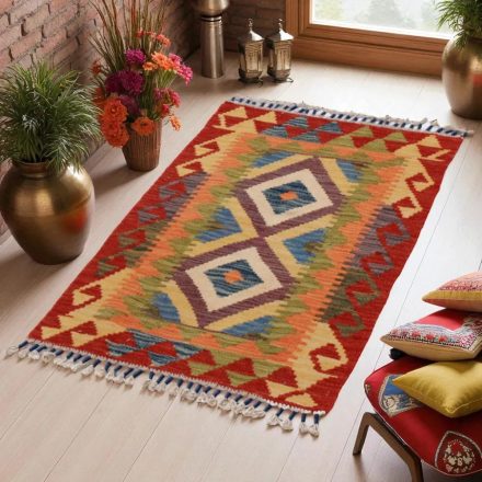 Koberec Kilim Chobi 93x51 ručne tkaný afganský kilim
