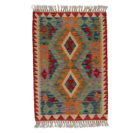 Koberec Kilim Chobi 92x64 ručne tkaný afganský kilim
