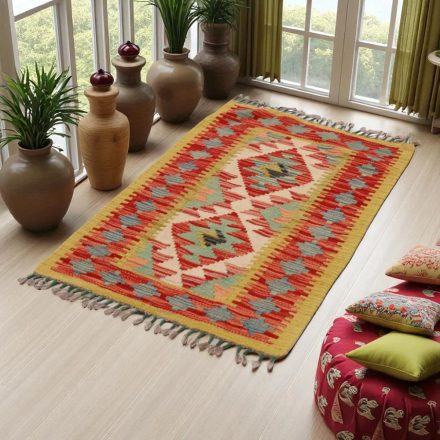 Koberec Kilim Chobi 101x65 ručne tkaný afganský kilim