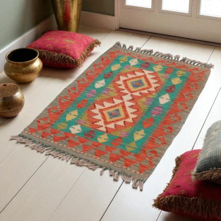 Koberec Kilim Chobi 98x64 ručne tkaný afganský kilim