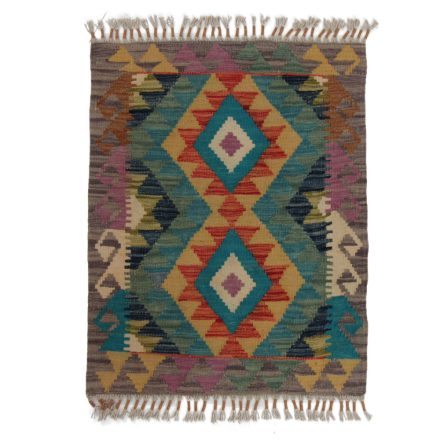 Koberec Kilim Chobi 79x62 ručne tkaný afganský kilim