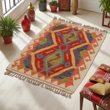 Koberec Kilim Chobi 59x92 Ručne tkaný afganský kilim