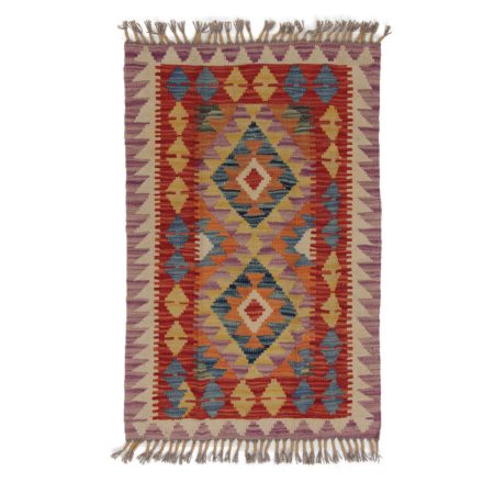 Koberec Kilim Chobi 91x60 ručne tkaný afganský kilim