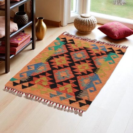 Koberec Kilim Chobi 88x63 ručne tkaný afganský kilim