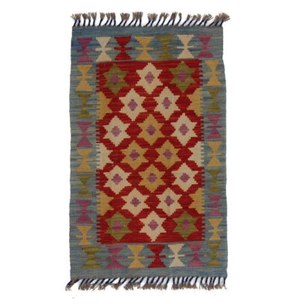 Koberec Kilim Chobi 90x56 ručne tkaný afganský kilim