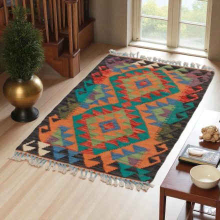 Koberec Kilim Chobi 95x60 ručne tkaný afganský kilim