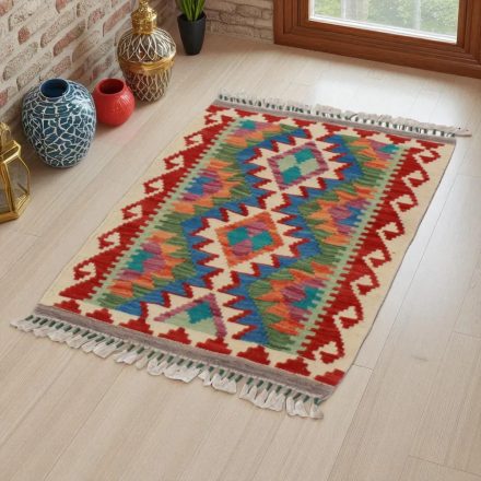 Koberec Kilim Chobi 86x61 ručne tkaný afganský kilim