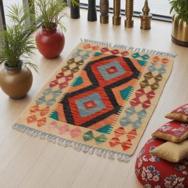 Koberec Kilim Chobi 64x91 Ručne tkaný afganský kilim