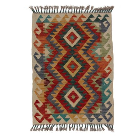 Koberec Kilim Chobi 82x60 ručne tkaný afganský kilim