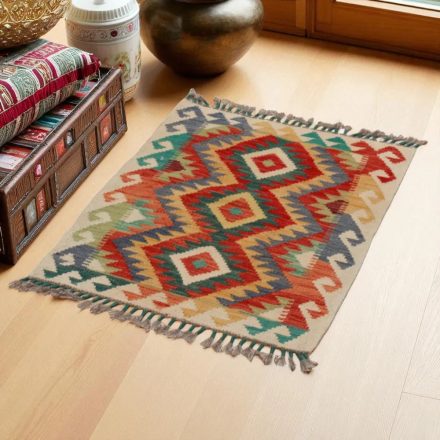 Koberec Kilim Chobi 82x60 ručne tkaný afganský kilim
