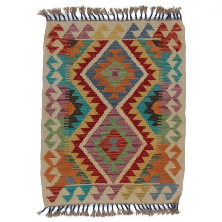 Koberec Kilim Chobi 78x62 ručne tkaný afganský kilim