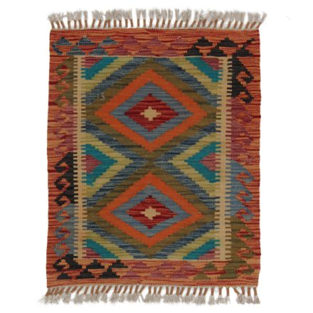 Koberec Kilim Chobi 74x59 ručne tkaný afganský kilim