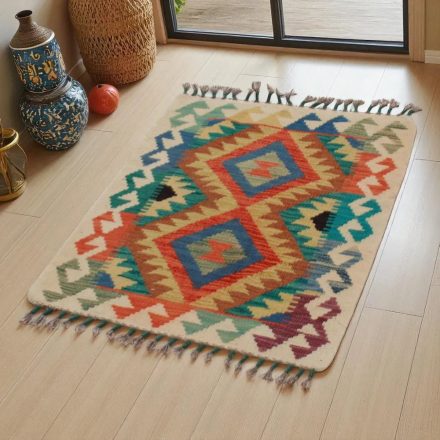 Koberec Kilim Chobi 85x64 ručne tkaný afganský kilim