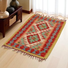 Koberec Kilim Chobi 68x103 Ručne tkaný afganský kilim