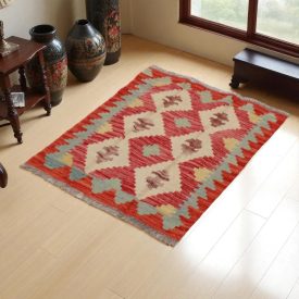 Koberec Kilim Chobi 68x85 Ručne tkaný afganský kilim
