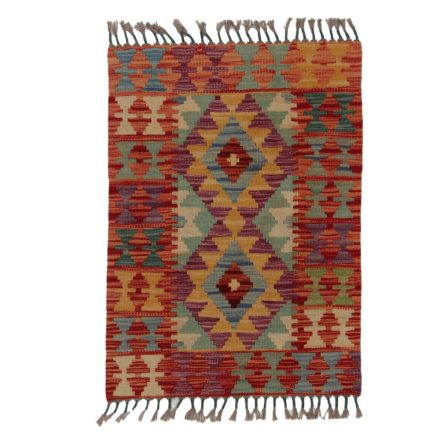 Koberec Kilim Chobi 81x59 ručne tkaný afganský kilim