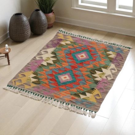 Koberec Kilim Chobi 82x62 ručne tkaný afganský kilim