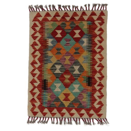 Koberec Kilim Chobi 82x60 ručne tkaný afganský kilim
