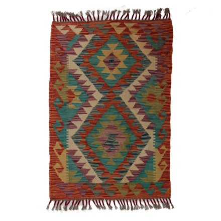Koberec Kilim Chobi 92x63 ručne tkaný afganský kilim