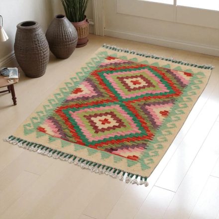 Koberec Kilim Chobi 88x63 ručne tkaný afganský kilim