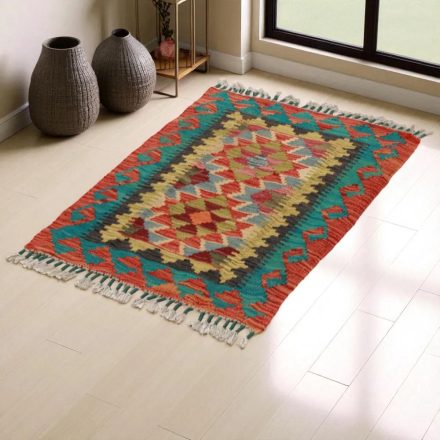 Koberec Kilim Chobi 86x62 ručne tkaný afganský kilim