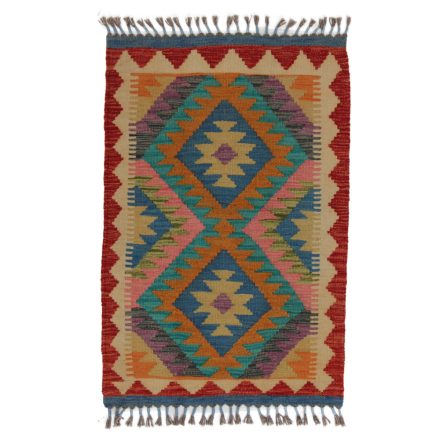 Koberec Kilim Chobi 93x62 ručne tkaný afganský kilim