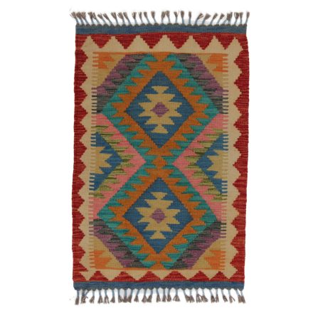 Koberec Kilim Chobi 93x62 ručne tkaný afganský kilim