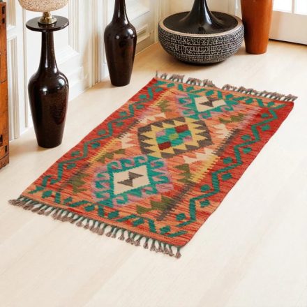 Koberec Kilim Chobi 89x62 ručne tkaný afganský kilim