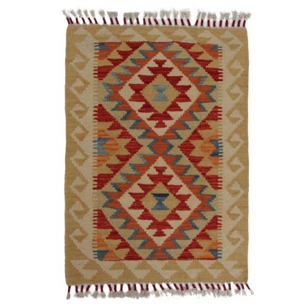 Koberec Kilim Chobi 90x64 ručne tkaný afganský kilim