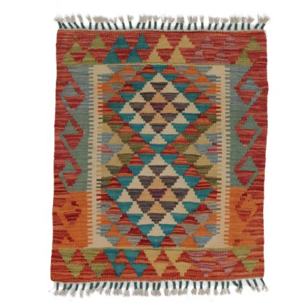 Koberec Kilim Chobi 74x64 ručne tkaný afganský kilim