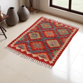 Koberec Kilim Chobi 65x88 Ručne tkaný afganský kilim