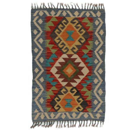 Koberec Kilim Chobi 90x60 ručne tkaný afganský kilim