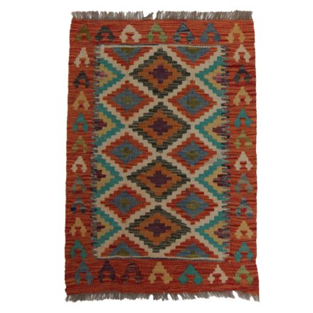 Koberec Kilim Chobi 85x60 ručne tkaný afganský kilim