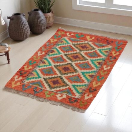 Koberec Kilim Chobi 85x60 ručne tkaný afganský kilim