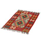 Koberec Kilim Chobi 85x59 ručne tkaný afganský kilim