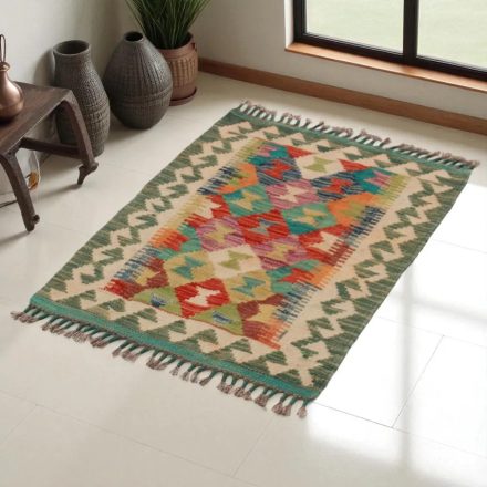 Koberec Kilim Chobi 85x60 ručne tkaný afganský kilim