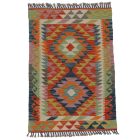 Ručne tkaný Afgan kilim koebrce Chobi 124x88 etnický kilim