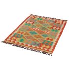 Afganský Kelimový koberec 120x88 ručne tkaný etnický kilim