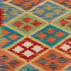 Afganský Kelimový koberec 120x88 ručne tkaný etnický kilim