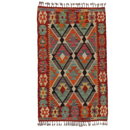 Afganský Kelimový koberec Chobi 135x83 plochý tkaný koberec Kilim