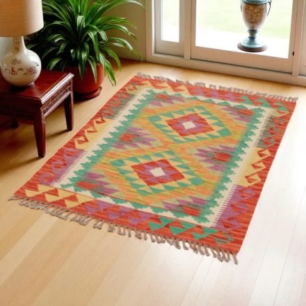 Ručne tkaný Afgan kilim koebrce Chobi 121x84 etnický kilim