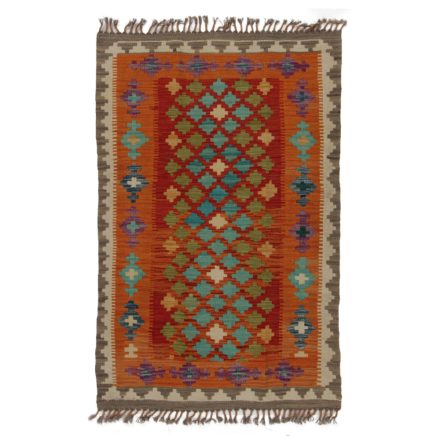 Koberec Kilim Chobi 132x83 ručne tkaný afganský kilim