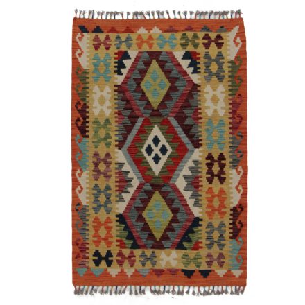 Koberec Kilim Chobi 132x87 ručne tkaný afganský kilim