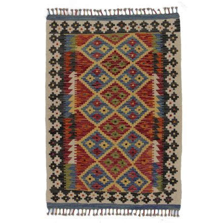 Koberec Kilim Chobi 122x87 ručne tkaný afganský kilim