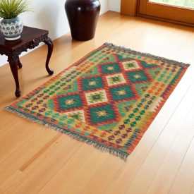 Koberce Kilim Chobi 168x107 ručne tkaný kusový koberec
