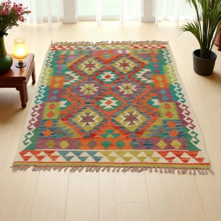 Kilim koberec Chobi 163x105 ručne tkaný vlnený kilim