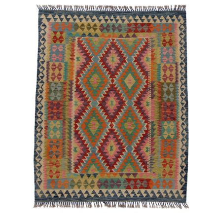 Koberec Kilim Chobi 195x160 ručne tkaný afganský kilim