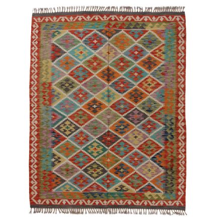 Koberec Kilim Chobi 196x156 ručne tkaný afganský kilim