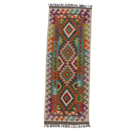 Koberec Kilim Chobi 77x202 ručne tkaný koberec Kilim