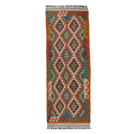 Koberec Kilim Chobi 76x202 Ručne tkaný afganský kilim